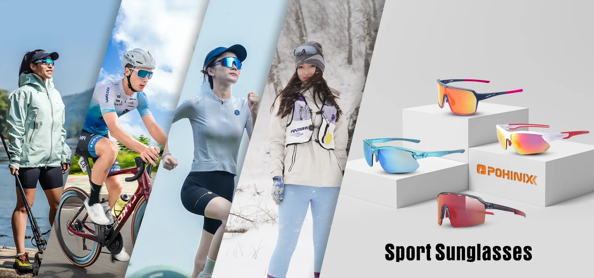 Usine de lunettes de soleil sport